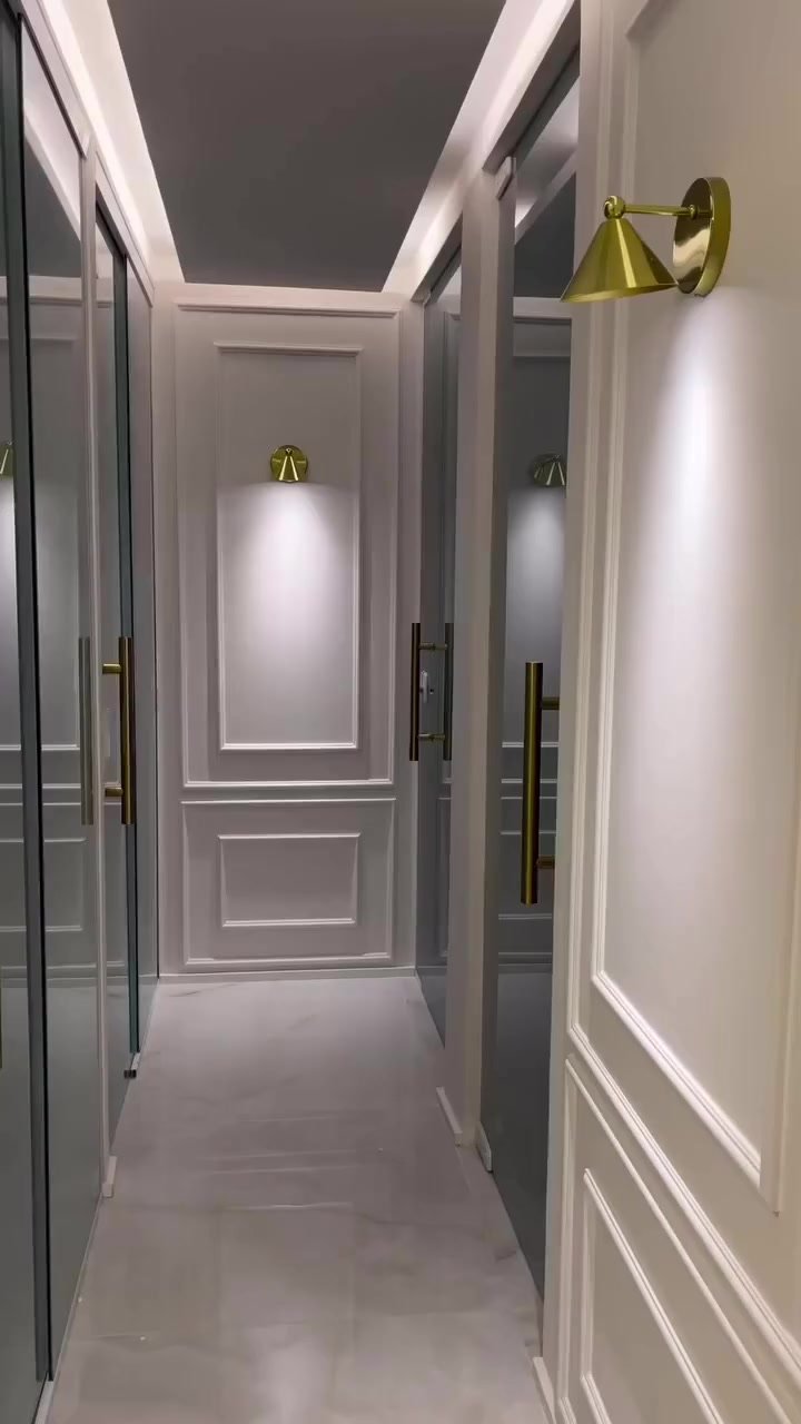 Portas de closet em vidro temperado instaladas pela DS Vidro's